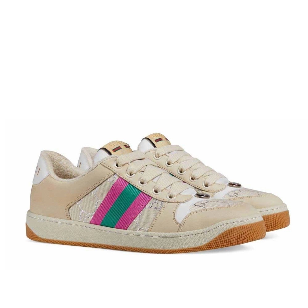 Gvc*1 Wmns Screener White Gg Lame 577684 2C830 9150
