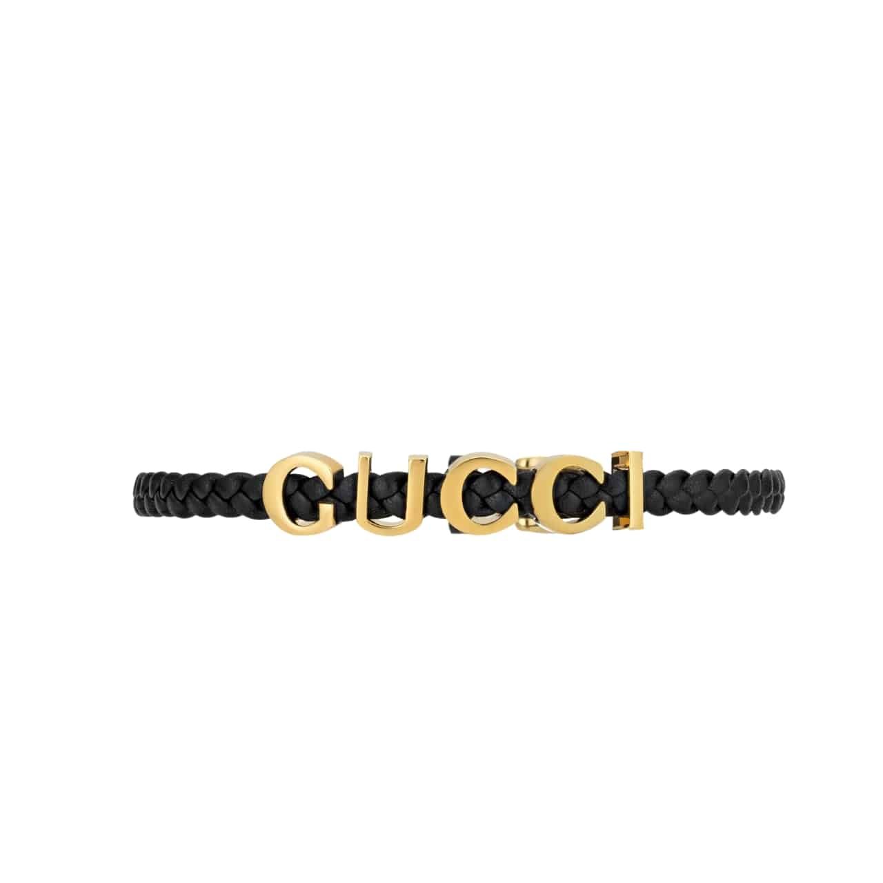 Gvc*1 Leather Gvc*1 Necklace Black ‎684630 Iaaa1 8029