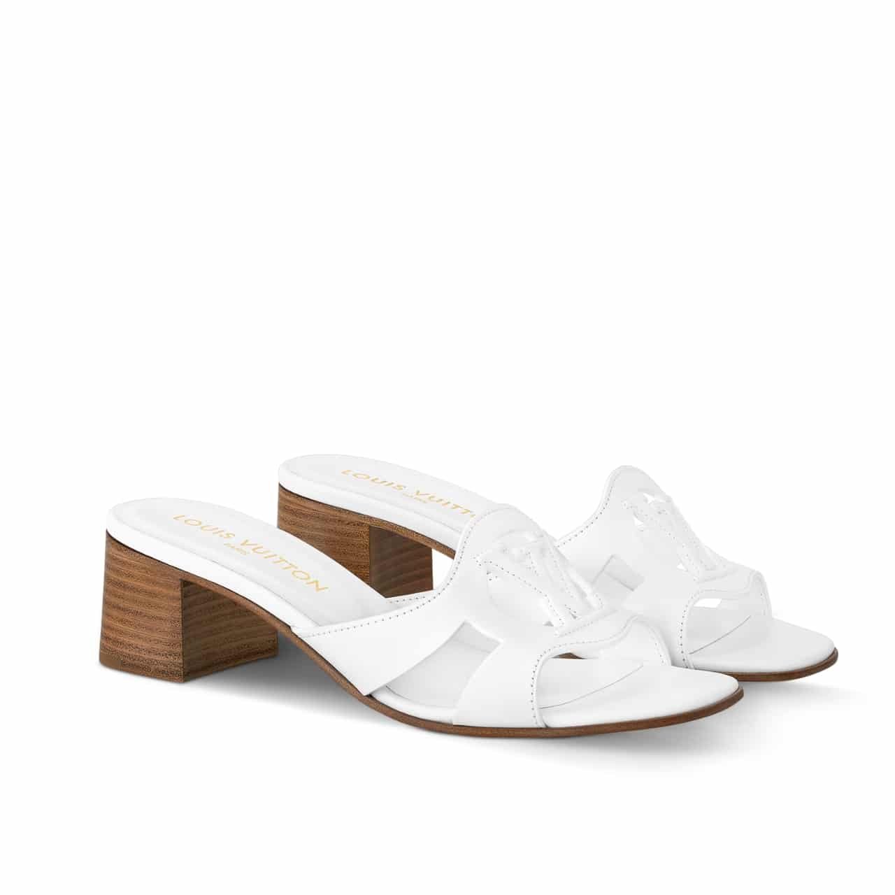 L0vis Vvtt0n Lv Isola Mule White 1Acg5P