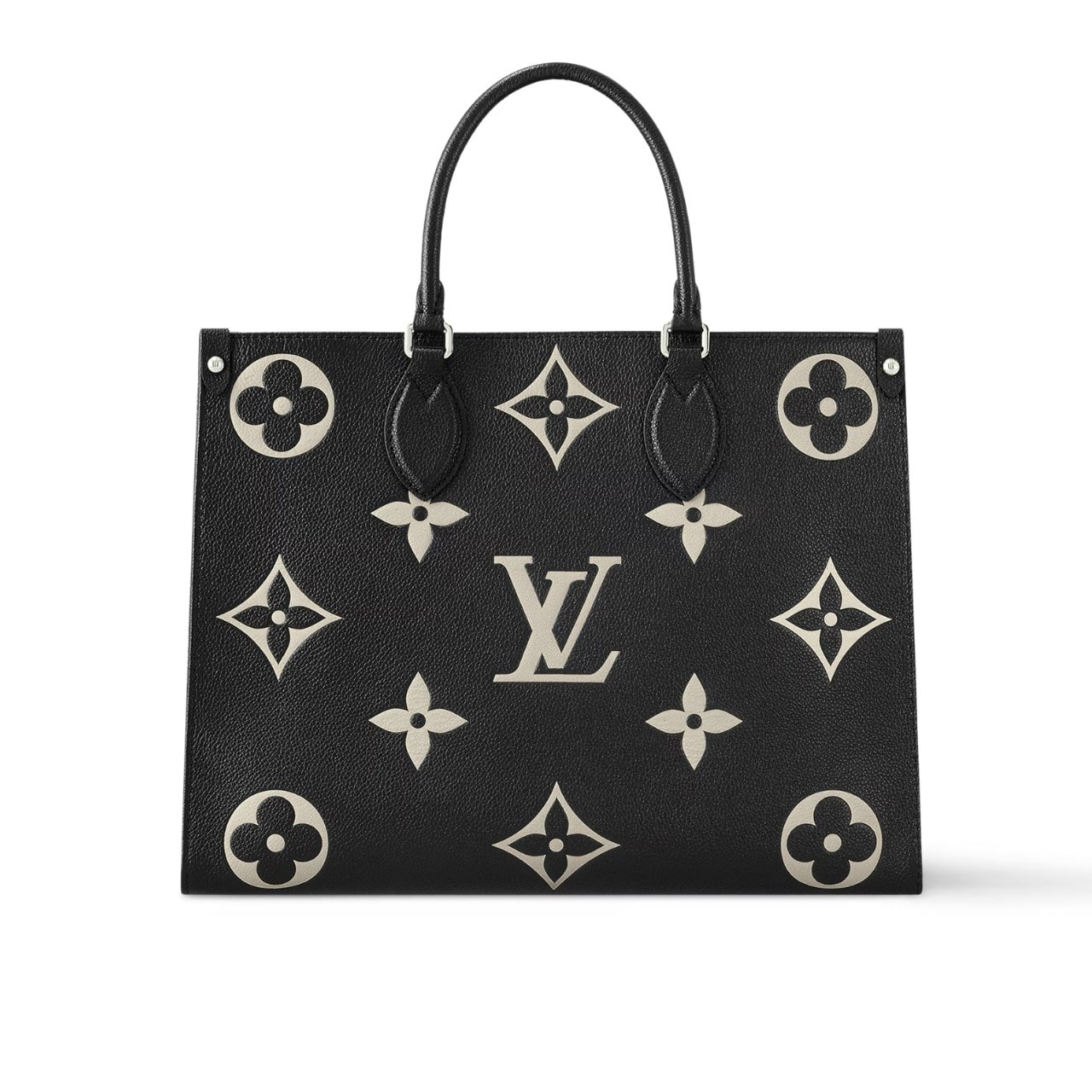 L0vis Vvtt0n Onthego Mm Monogram Black Beige 35Cm M45495