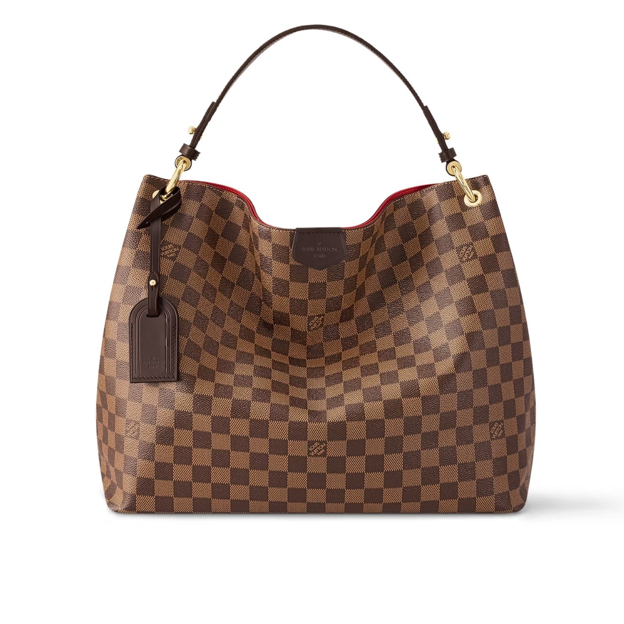 L0vis Vvtt0n Graceful Mm Damier Ebene Brown 41Cm N44045