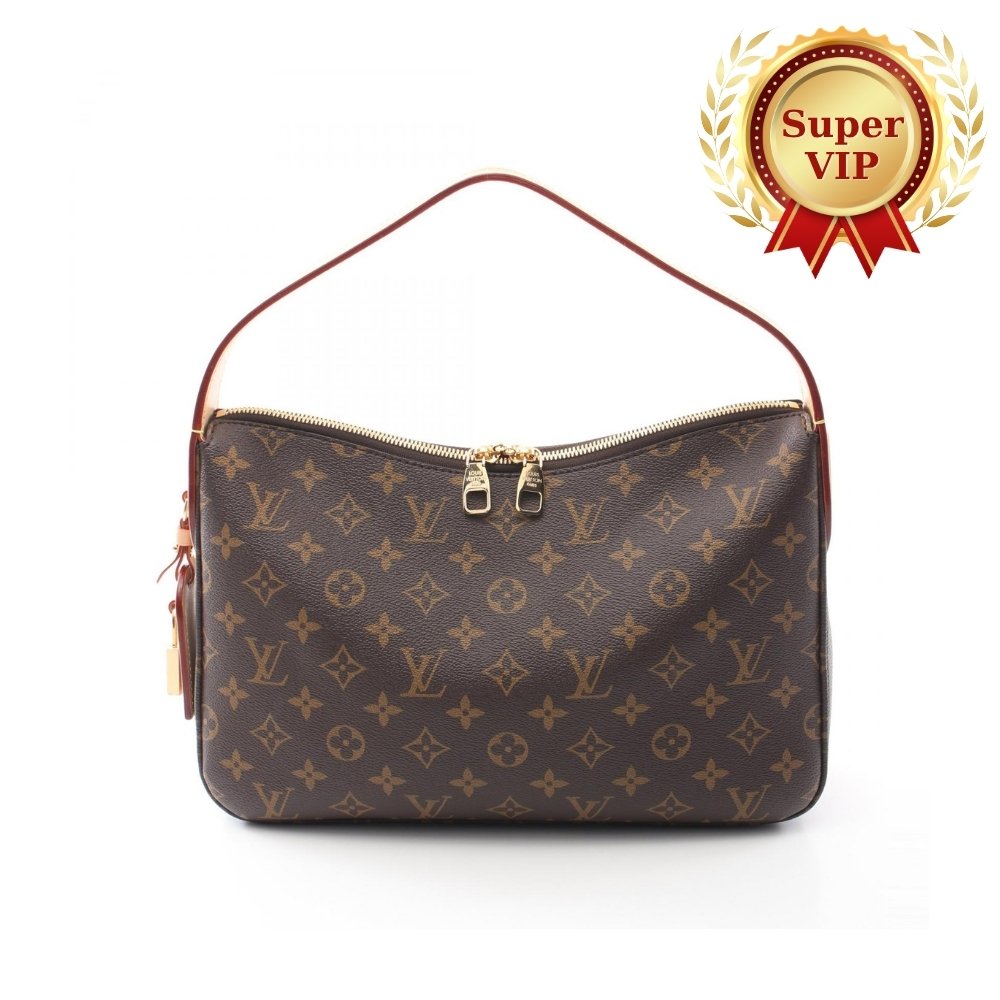 [S*per Vip 1:1] L0vis Vvtt0n Slouchy PM Bag Brown 33Cm M11952