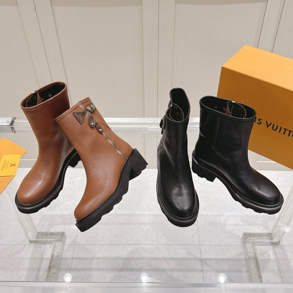 L0vis Vvtt0n Lv Beaubourg Ankle Boot Black 1Aidd4