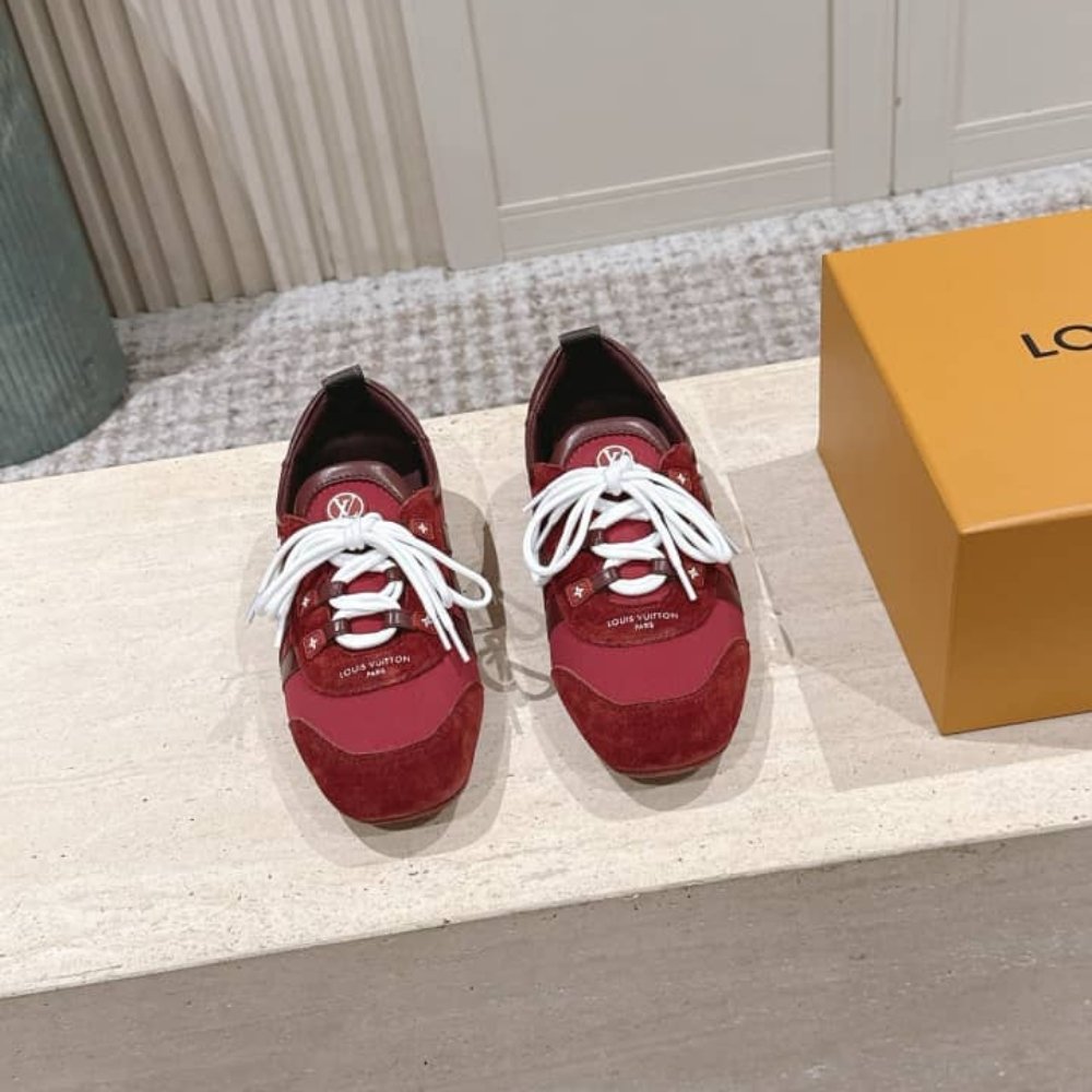 L0vis Vvtt0n LV Sneakerina Bordeaux Red 1AIVJI