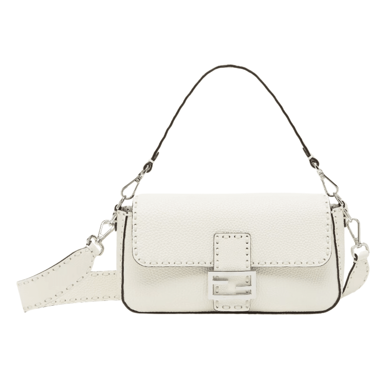 F**di Baguette White 21Cm 8Br600Arbbf1Jbp