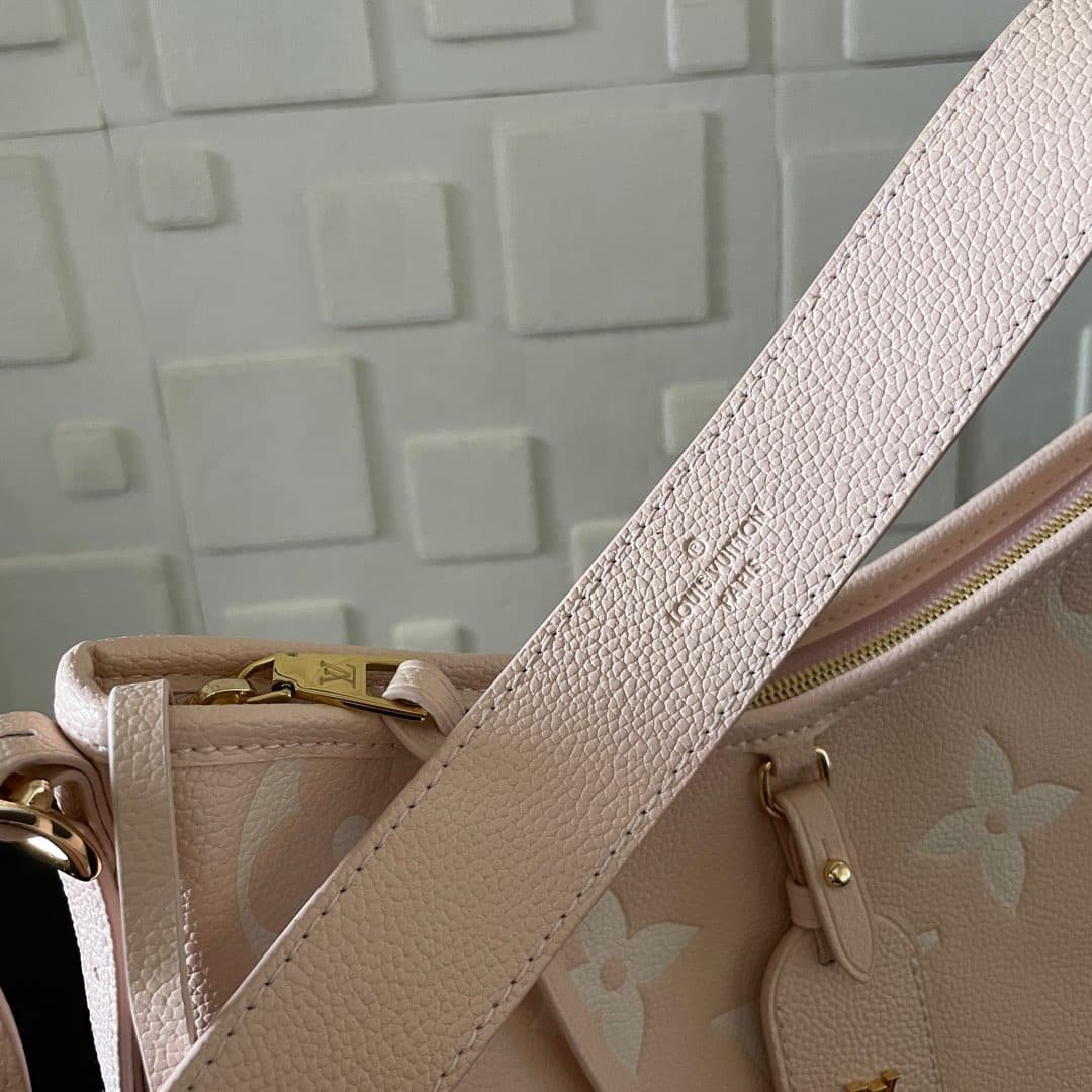 [S*per Vip 1:1] L0vis Vvtt0n Carryall PM Bicolor Monogram Pink 29Cm M14209