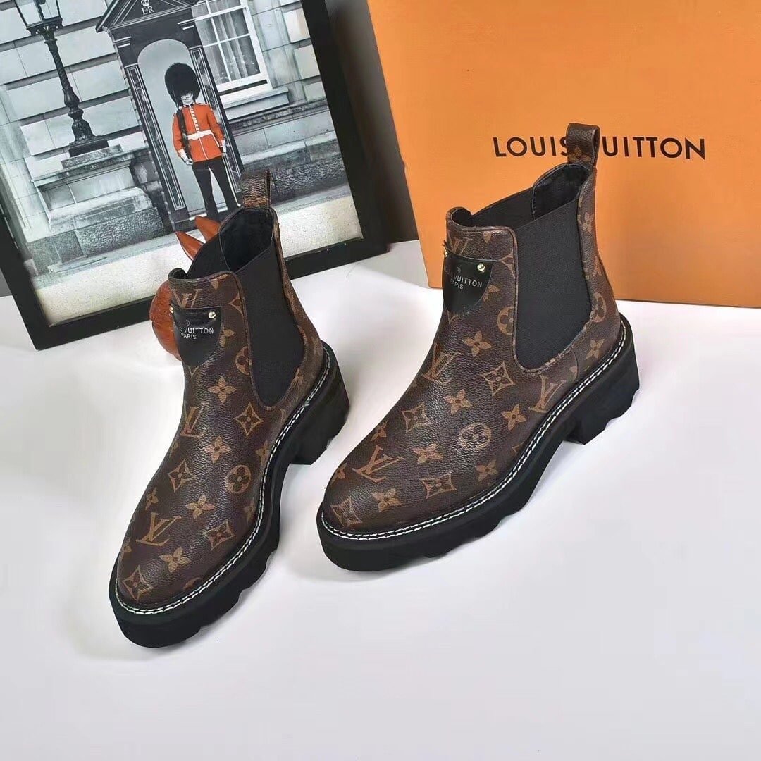 L0vis Vvtt0n Lv Beaubourg Ankle Boots Cacao Brown 1A8Qcl