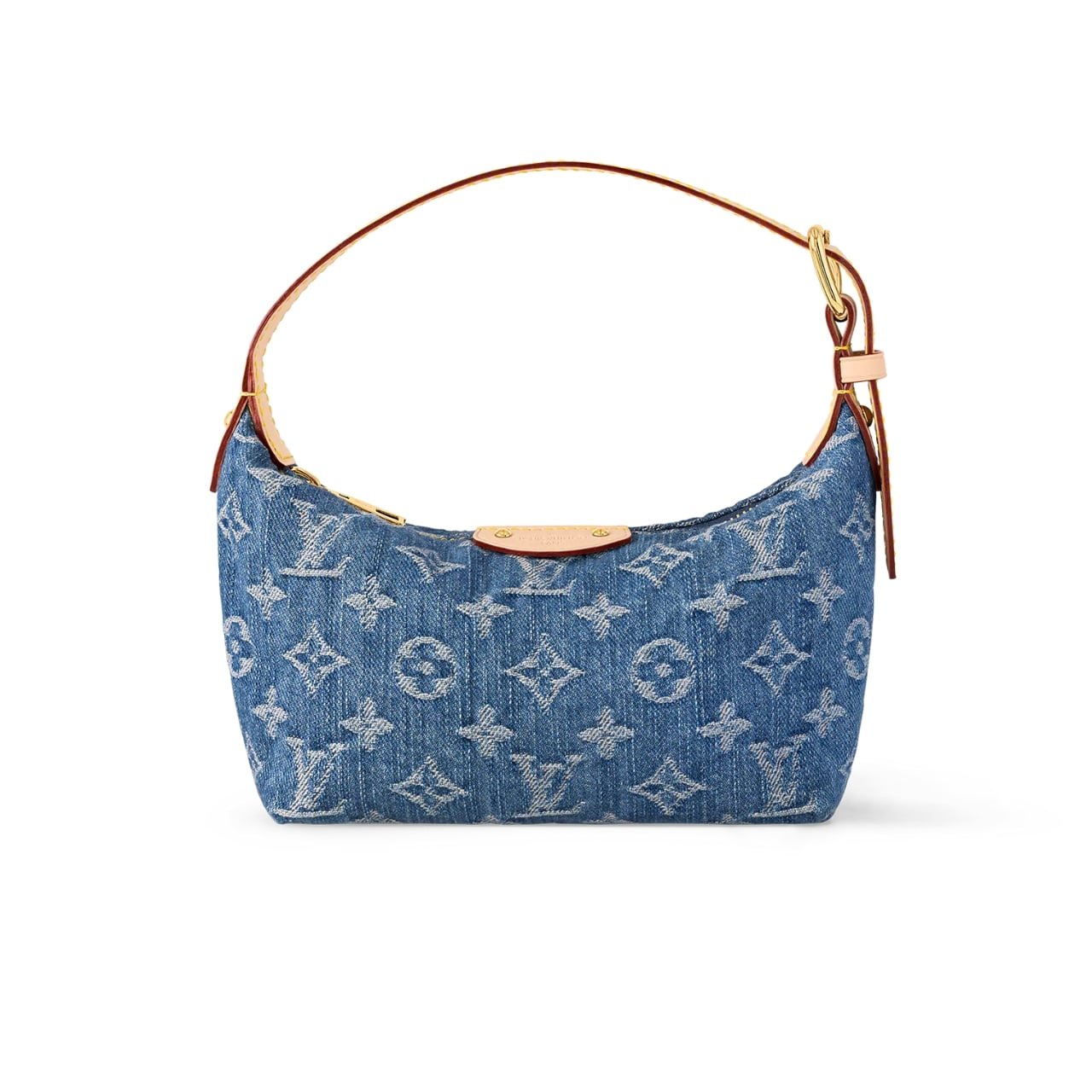 L0vis Vvtt0n Hills Pochette Denim Blue 24Cm M82949