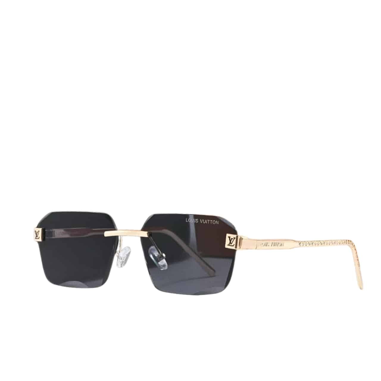 L0vis Vvtt0n Lv Low Square Sunglasses Black