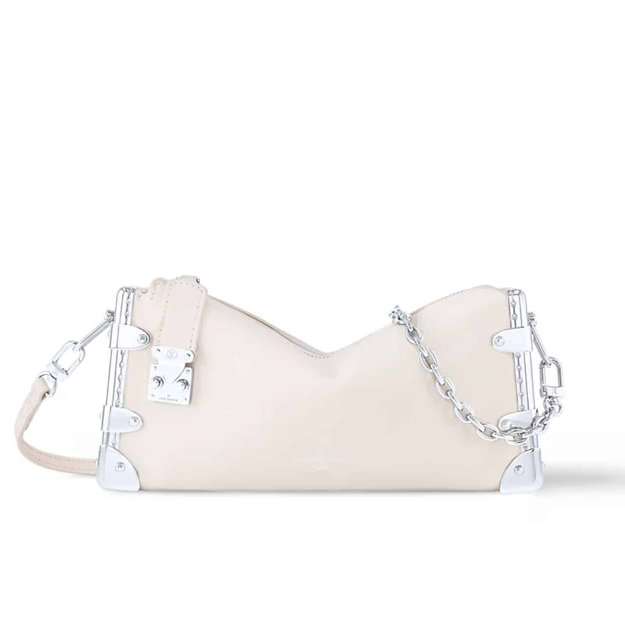 L0vis Vvtt0n Slim Trunk Bag White 23Cm