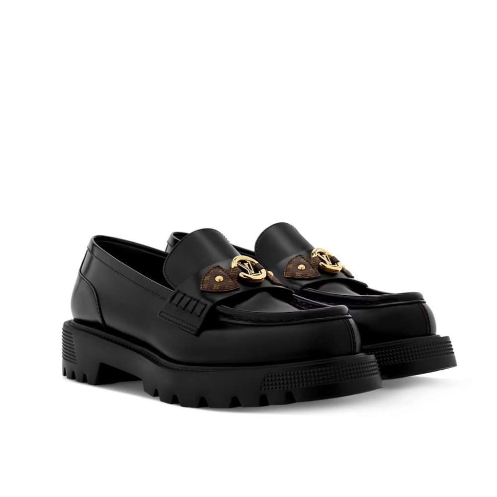 L0vis Vvtt0n District Flat Loafer Black 1Aibyh