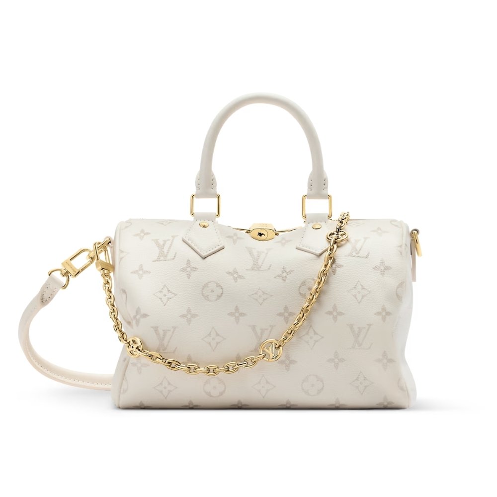 L0vis Vvtt0n Speedy Bandoulière 25 Cream 25Cm M26690