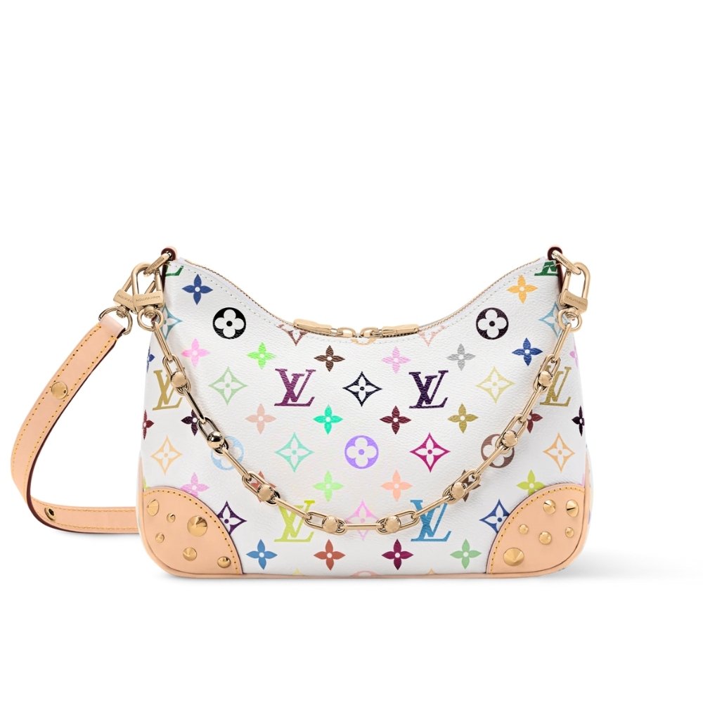 L0vis Vvtt0n X Takashi Murakami Boulogne PM White 29Cm M27790