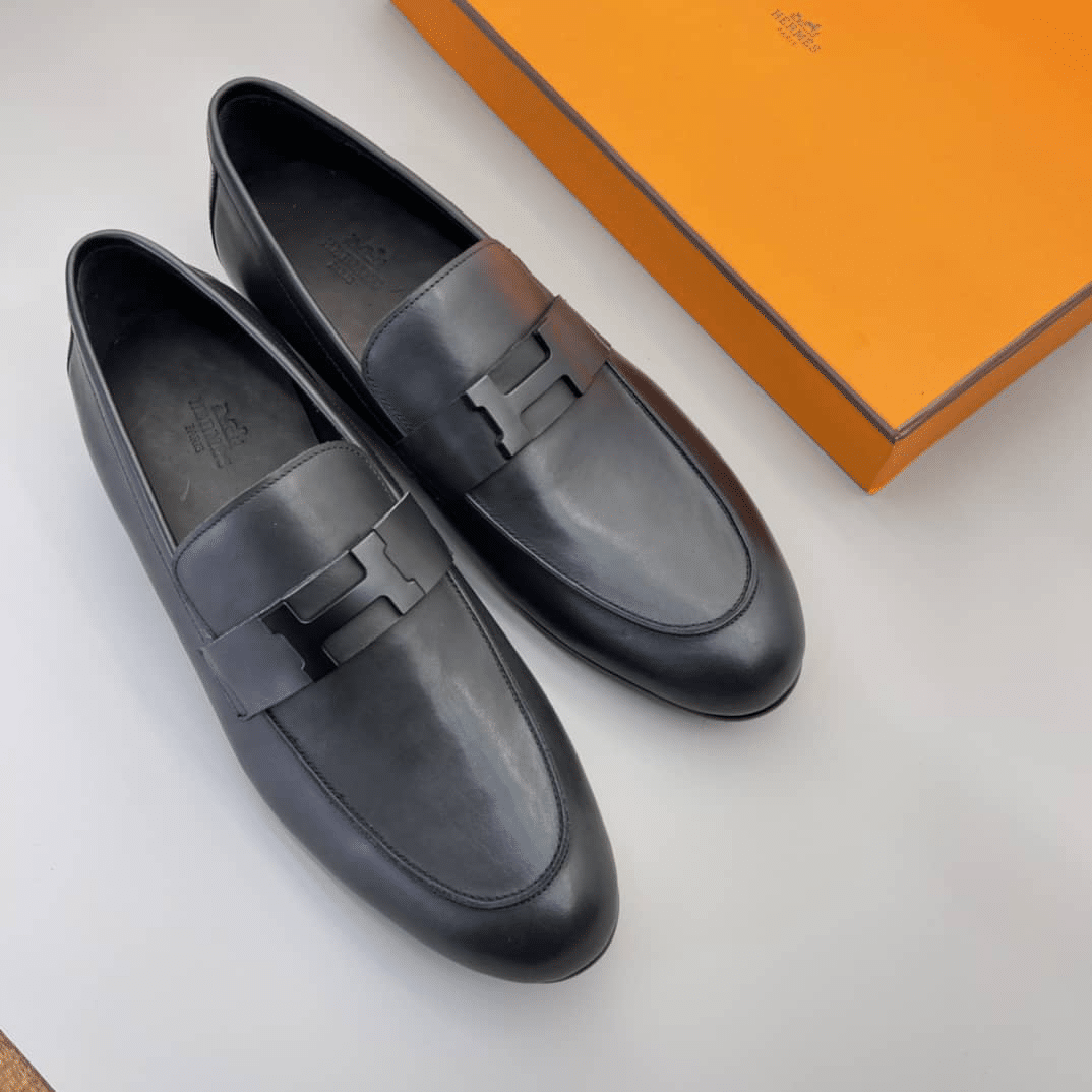 H**me5 Paris Loafer Black With Black Metal H232903Za02395