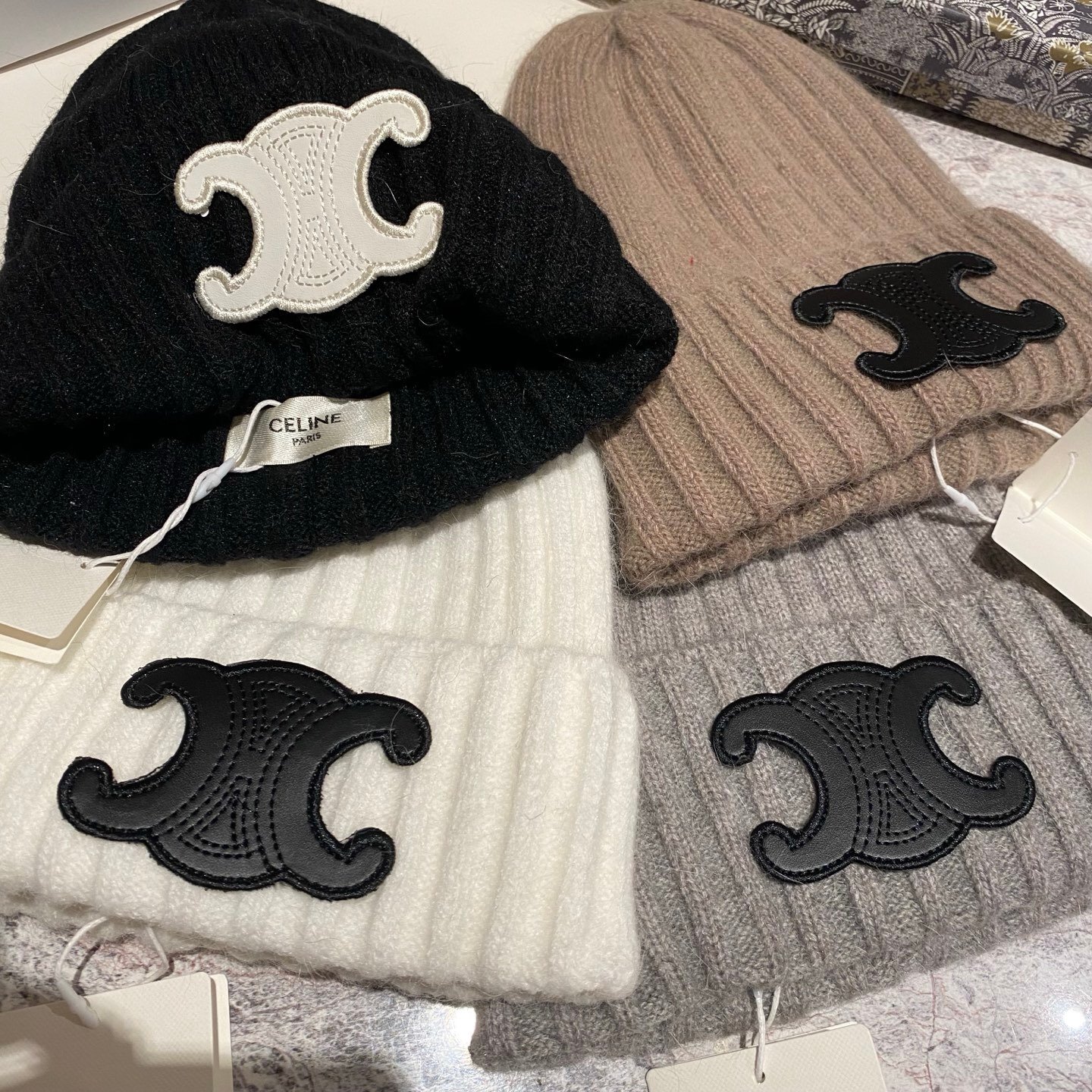Ce1i*e Knit Beanie Black
